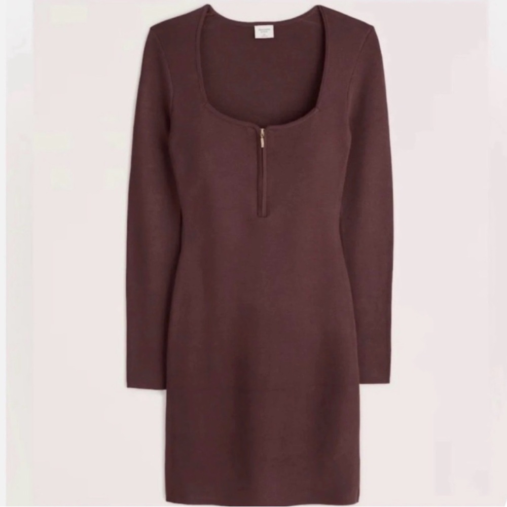 Abercrombie & Fitch Teal Long Sleeve Dress